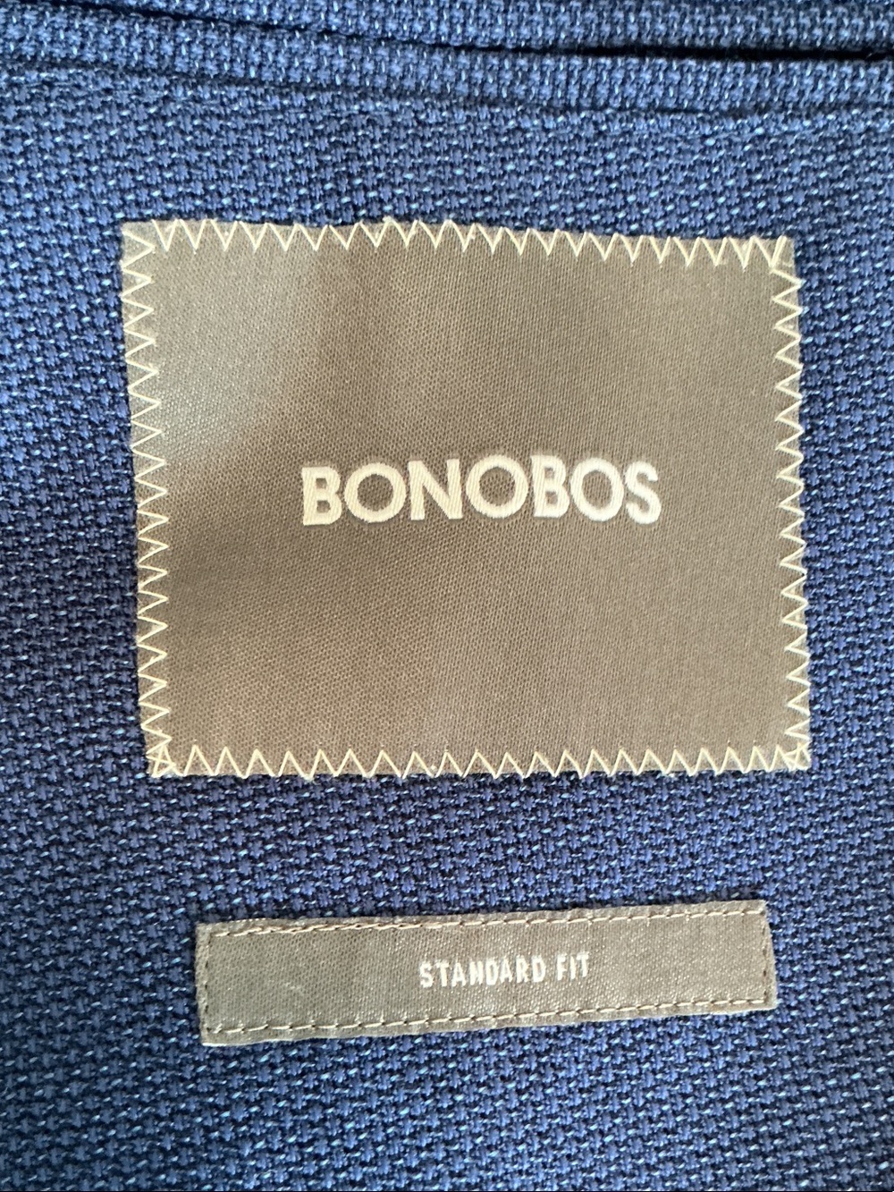 Bonobos - Men's Blue Two-Button Blazer - Picture 3 of 10